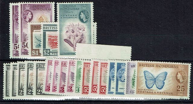 Image of British Honduras/Belize SG 179/90 UMM British Commonwealth Stamp